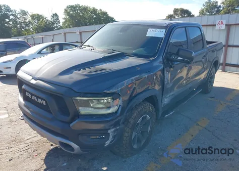 2020 Ram 1500 Rebel 4X4 5'7 Box z USA, uszkodzony, nr VIN 1C6SRFLT8LN229838